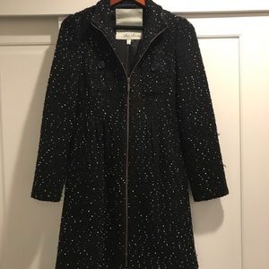Beth Bowley Black and white Boucle Coat